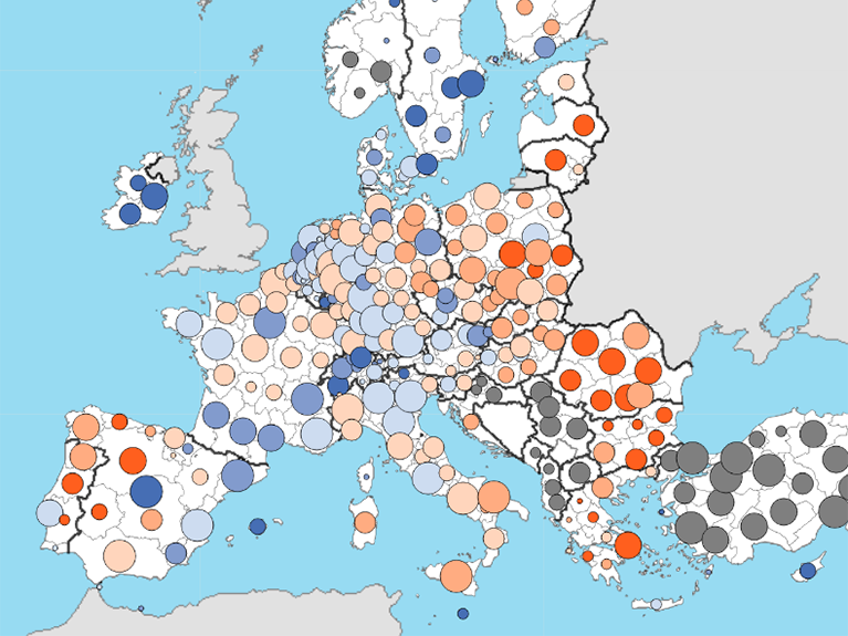 (© Eurostat Atlas der Regionen Eurostat)